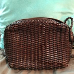 Brown crossbody purse